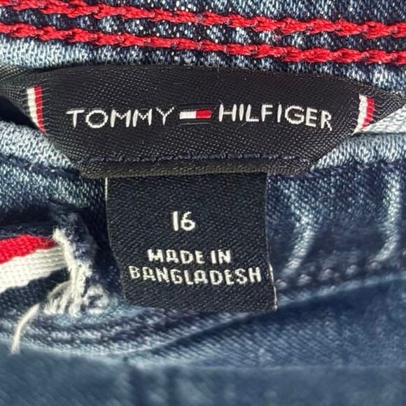 TOMMY HILFIGER “Slim Straight” Jogger Jeans Size Youth Boys 16 - Picture 9 of 11